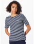 ESPRIT Tricou bleumarin / alb - Pled.ro