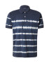 ESPRIT Tricou bleumarin / alb - Pled.ro