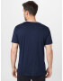 ESPRIT Tricou bleumarin / alb - Pled.ro