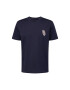 ESPRIT Tricou bleumarin / alb - Pled.ro