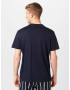 ESPRIT Tricou bleumarin / alb - Pled.ro