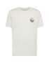 ESPRIT Tricou gri / alb - Pled.ro