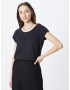 ESPRIT Tricou negru / alb - Pled.ro