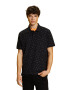 ESPRIT Tricou negru / alb - Pled.ro