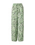 Essentiel Antwerp Pantaloni 'BORANGE' verde / verde deschis / negru - Pled.ro