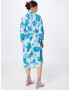 Essentiel Antwerp Rochie tip bluză 'BERRIES' albastru / albastru pastel / gri / verde - Pled.ro