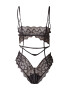 ETAM Body 'CAPTIVANTE' negru - Pled.ro