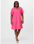 EVOKED Rochie 'Lise' magenta - Pled.ro