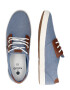 FAGUO Sneaker low 'CYPRESSME' albastru / maro coniac / alb - Pled.ro