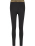 faina Leggings auriu / negru - Pled.ro