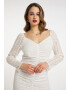 faina Rochie alb - Pled.ro