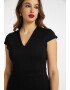 faina Rochie mulate negru - Pled.ro