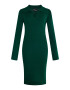 faina Rochie mulate verde smarald - Pled.ro