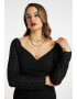 faina Rochie negru - Pled.ro