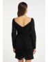 faina Rochie negru - Pled.ro