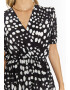 faina Rochie negru / alb - Pled.ro