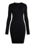 faina Rochie tricotat negru - Pled.ro