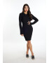 faina Rochie tricotat negru - Pled.ro