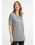 faina Tricou supradimensional argintiu - Pled.ro