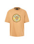 FAMILY 1ST FAMILY 4EVER Tricou 'Inner Circle' maro caramel - Pled.ro