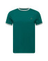 FARAH Tricou 'GROVES RINGER' verde smarald / verde pastel / verde închis - Pled.ro