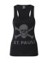 FC St. Pauli Top 'Totenkopf' gri / negru - Pled.ro