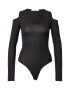 Femme Luxe Tricou body 'FERN' negru - Pled.ro