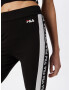 FILA Leggings 'TASYA' negru / alb - Pled.ro