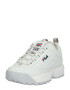 FILA Sneaker low 'DISRUPTOR' bleumarin / gri deschis / roși aprins / alb - Pled.ro