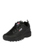 FILA Sneaker low 'Disruptor' roșu / negru / alb - Pled.ro