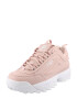 FILA Sneaker low 'Disruptor' roz / alb - Pled.ro