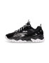 FILA Sneaker low 'RAY TRACER ' negru / argintiu / alb - Pled.ro