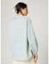 florence by mills exclusive for ABOUT YOU Bluză 'Gingham' albastru / verde neon - Pled.ro