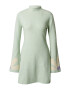 florence by mills exclusive for ABOUT YOU Rochie tricotat 'Captivated' bej / verde pastel / mov lavandă - Pled.ro