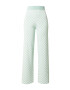 florence by mills exclusive for ABOUT YOU Pantaloni 'Copal' verde pastel / alb - Pled.ro