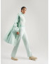 florence by mills exclusive for ABOUT YOU Pantaloni 'Copal' verde pastel / alb - Pled.ro