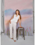 florence by mills exclusive for ABOUT YOU Pantaloni 'Sea Breeze' alb - Pled.ro