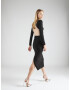 Forever New Rochie 'Arlington' negru / argintiu - Pled.ro