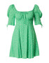 Forever New Rochie de vară 'Adina' verde / portocaliu / alb - Pled.ro