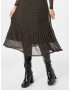 Fransa Rochie 'MESH' maro / negru - Pled.ro