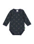 Fred's World by GREEN COTTON Salopetă/Body albastru noapte / gri grafit / alb - Pled.ro