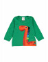 Fred's World by GREEN COTTON Tricou 'Hello Dino' bleumarin / verde / portocaliu - Pled.ro