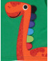 Fred's World by GREEN COTTON Tricou 'Hello Dino' bleumarin / verde / portocaliu - Pled.ro