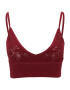 Free People Sutien roșu bordeaux - Pled.ro