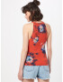 Free People Top brodat 'EASY BREEZY' albastru / albastru noapte / galben / roșu - Pled.ro