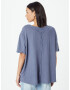 Free People Tricou albastru porumbel - Pled.ro