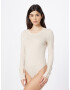 Free People Tricou body 'PIECE OF ME' crem - Pled.ro