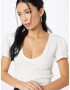 Free People Tricou 'SUGAR' alb natural - Pled.ro