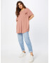 Free People Tricou supradimensional 'TAKE IT EASY' roz pal - Pled.ro