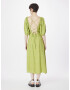 FRNCH PARIS Rochie 'CELINE' verde stuf - Pled.ro